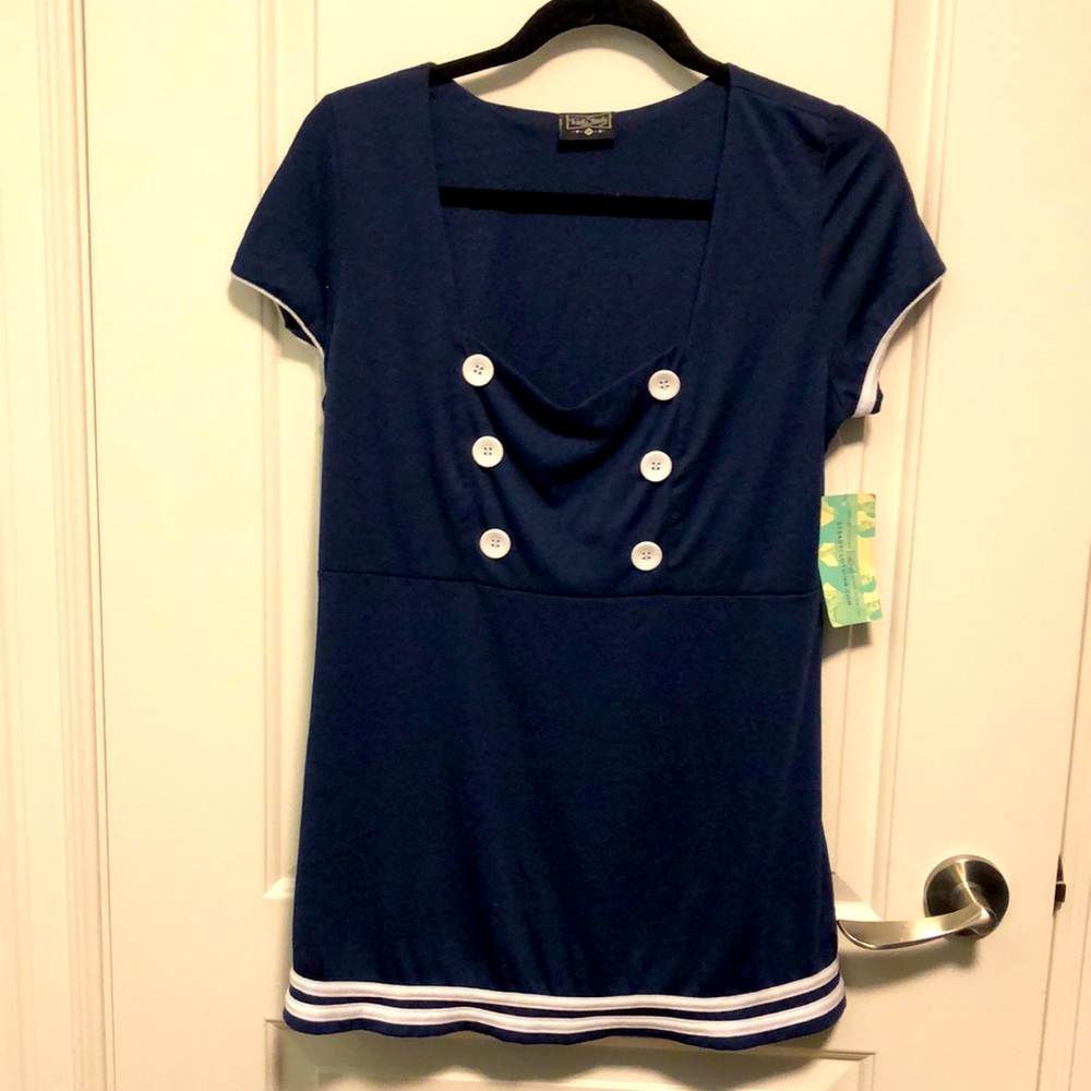 Retro Vintage Sailor Style Shirt
